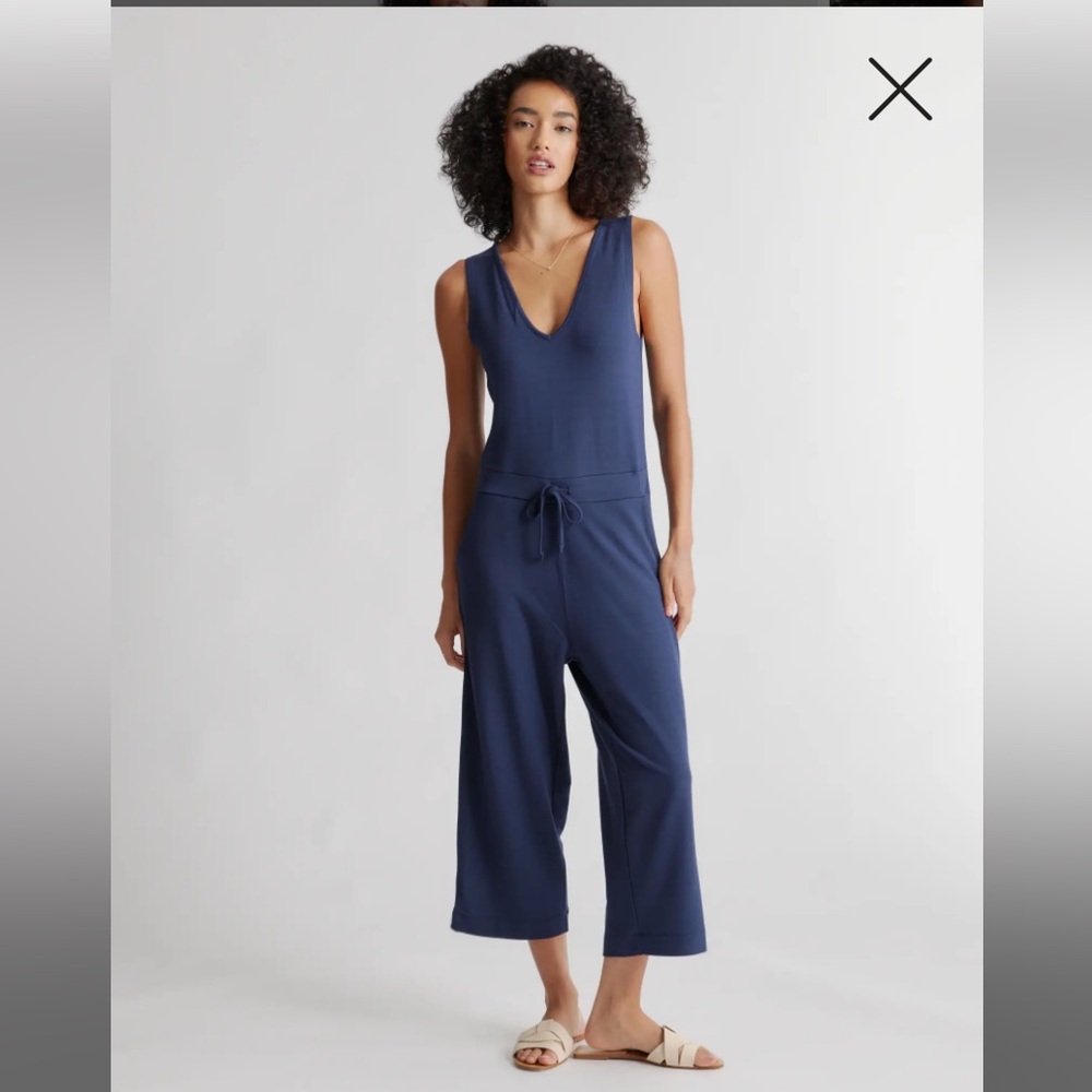 Quince French Terry Jumpsuit